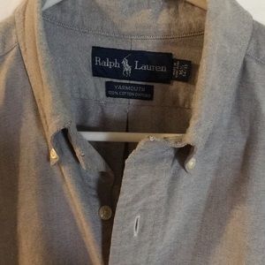 Men’s long sleeve Ralph Loren button down Oxford
